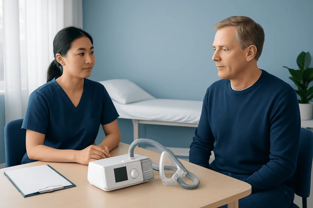 How a CPAP machine works and the types available — cpap machine