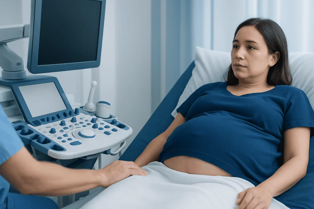 How a distended abdomen may feel and look — distended