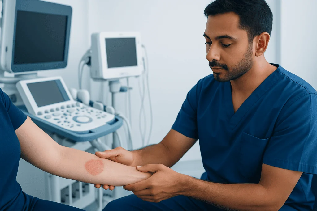 How a fungal rash can look and feel — fungal rash