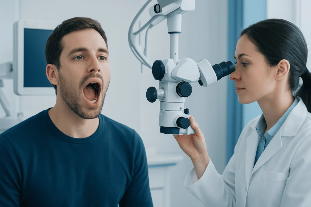 How a healthy throat usually looks and feels — normal throat