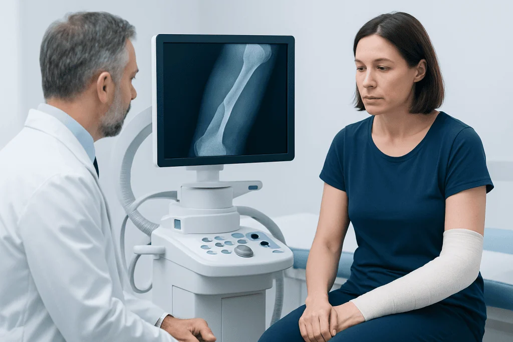 How a humerus fracture happens — humerus fracture
