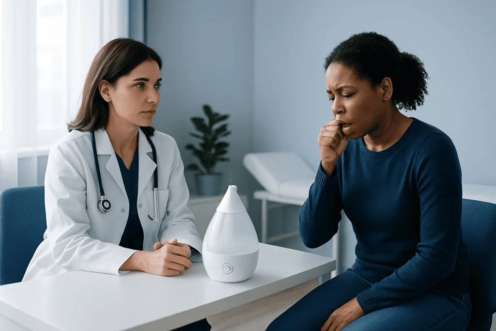 How a Humidifier Works — and When It May Not — does the humidifier help coughs