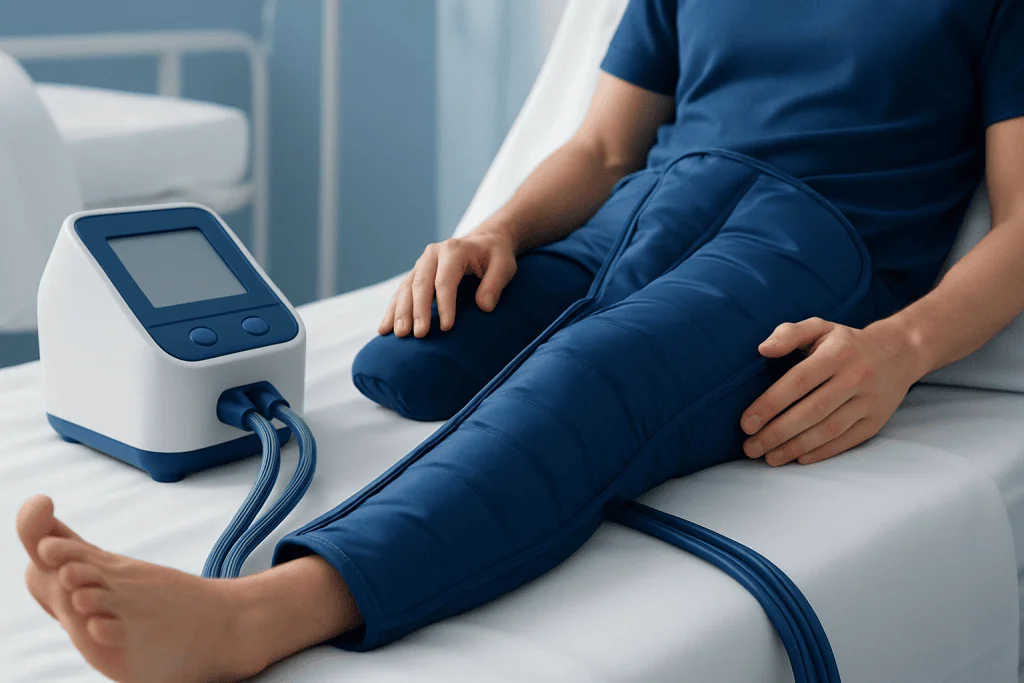 How a leg compression machine works — leg compression machine