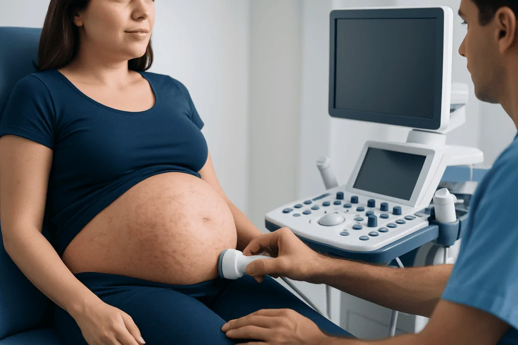 How a pregnancy rash may look and feel — rash and pregnancy