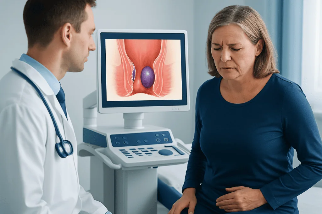 How a Thrombosed Hemorrhoid Feels and Looks — thrombosed hemorrhoid