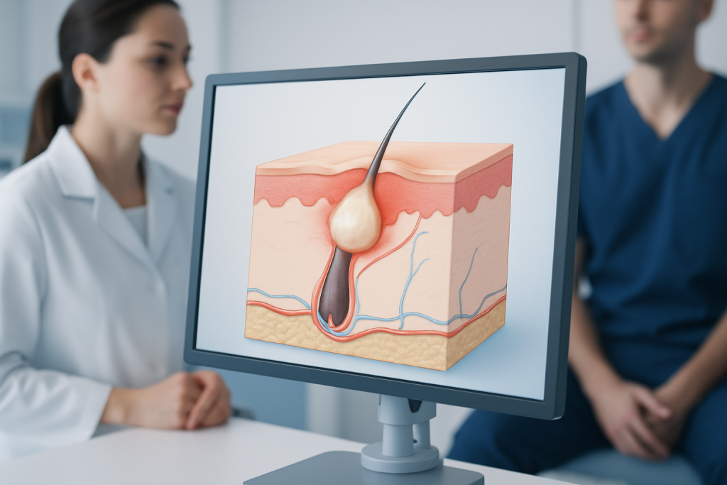 How acne forms in the skin — what causes acne