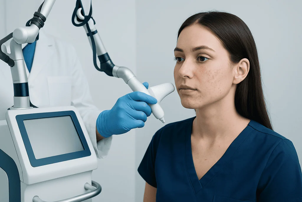 How acne scars form — acne scars