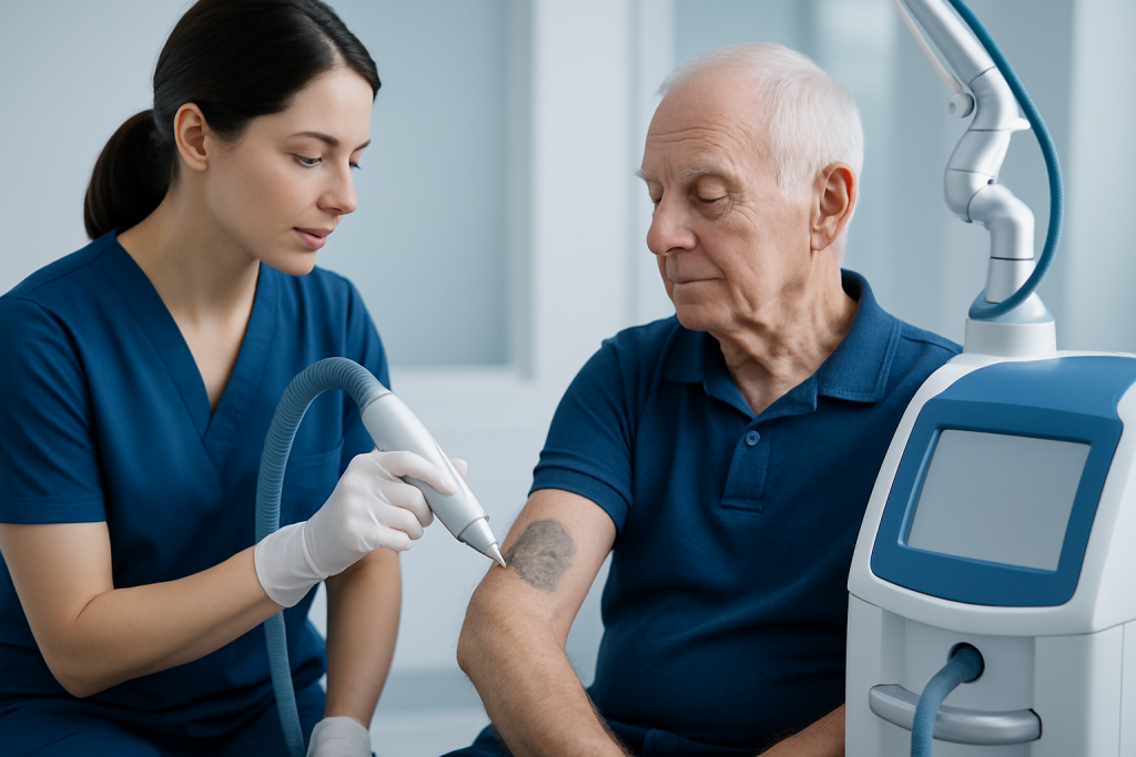 How Aging Skin Changes the Look of a Tattoo — tattoos old age