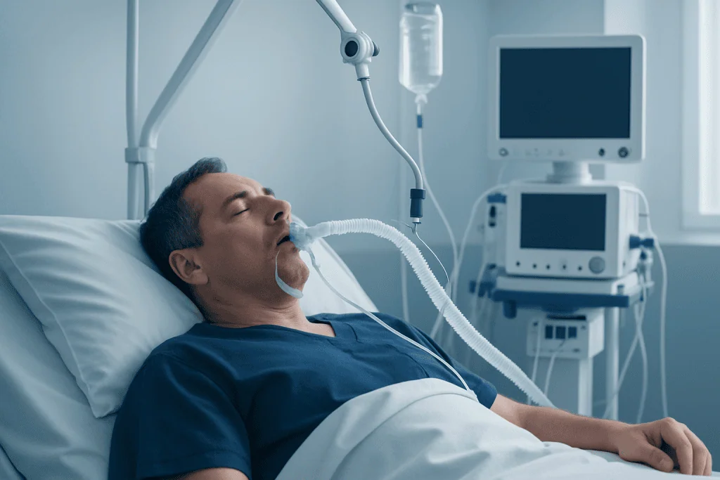 How agonal breathing looks and feels — agonal breathing