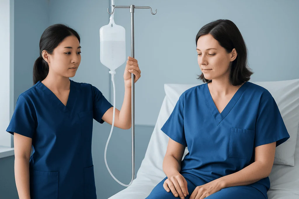 How an enema bag works — enema bag