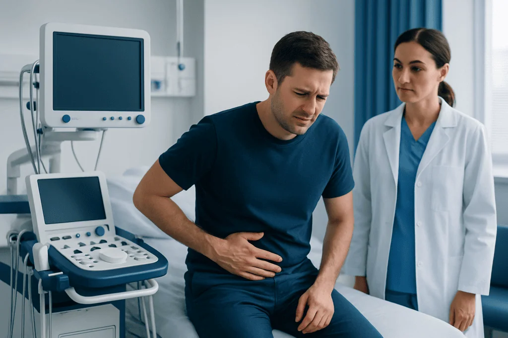 How appendix pain feels and where it is felt — appendix pain