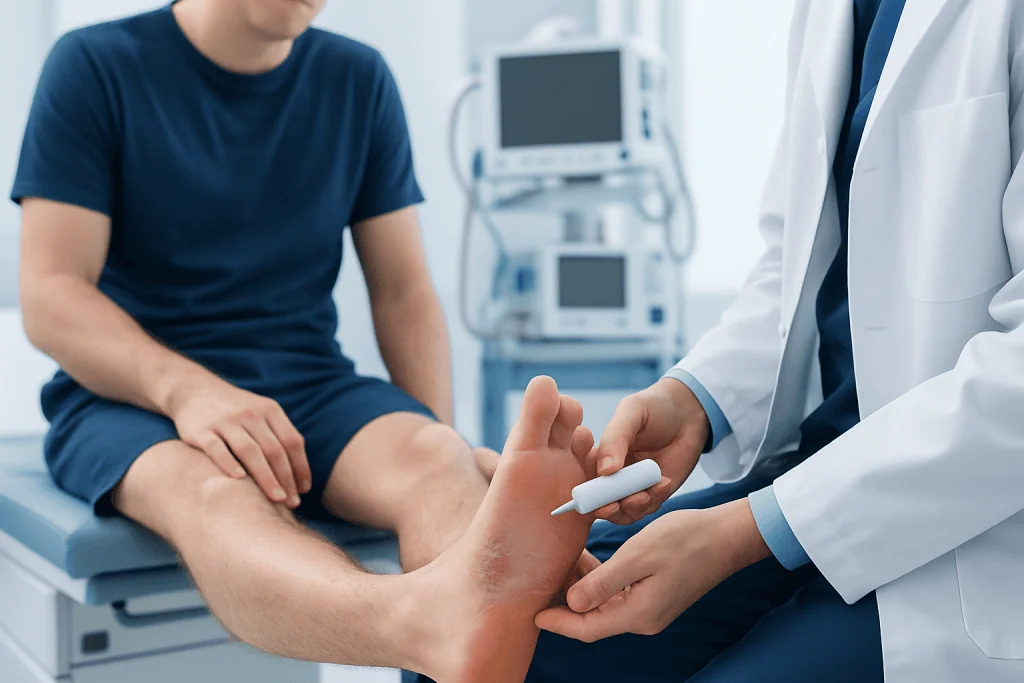 How athlete's foot looks and feels — over the counter antifungal creams for athlete's foot