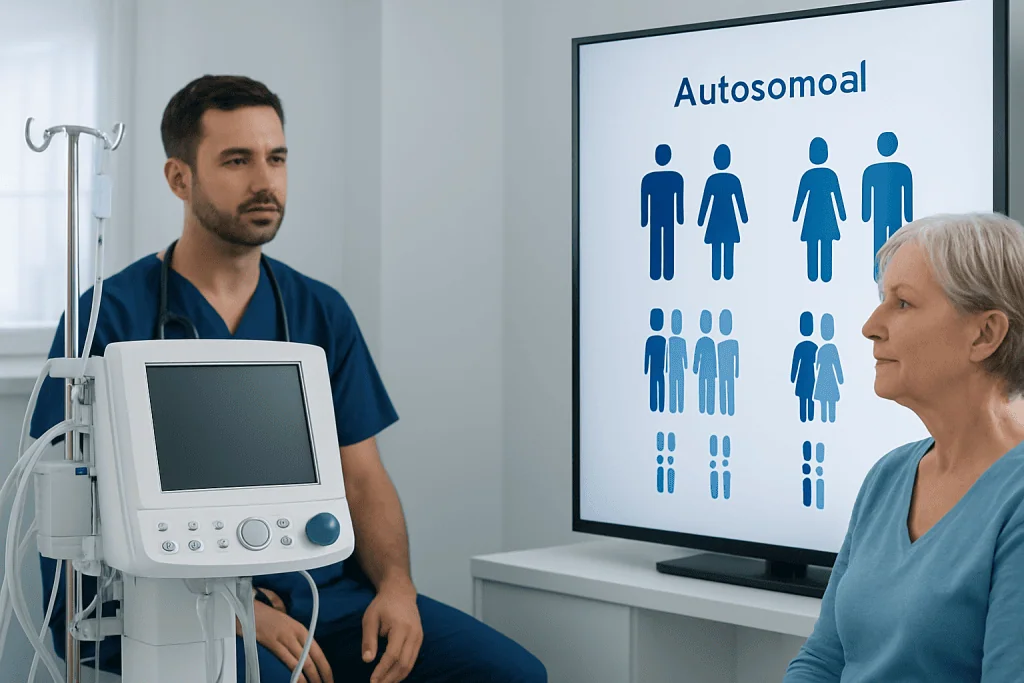 How autosomal inheritance works — autosomala