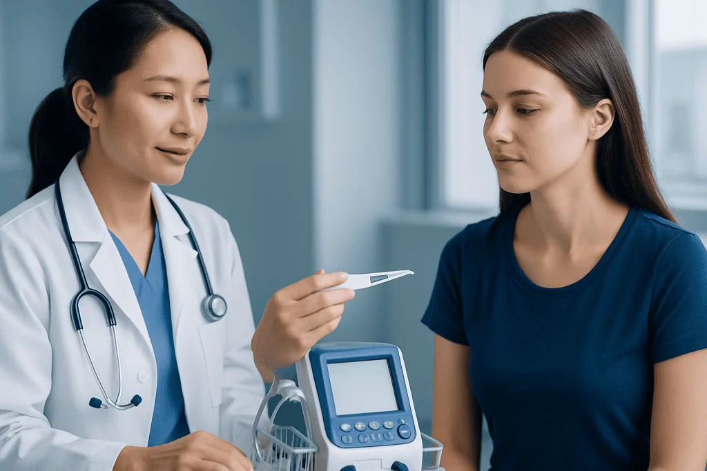 How BBT changes during the menstrual cycle — basal body temperature