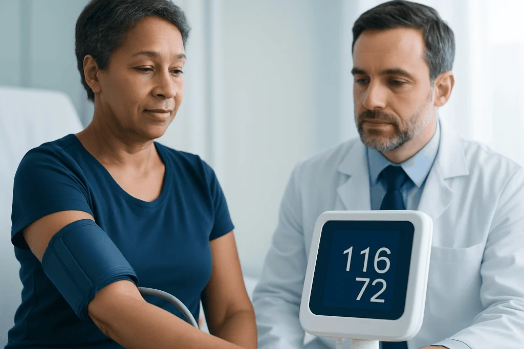 How blood pressure is classified — 116/72 blood pressure