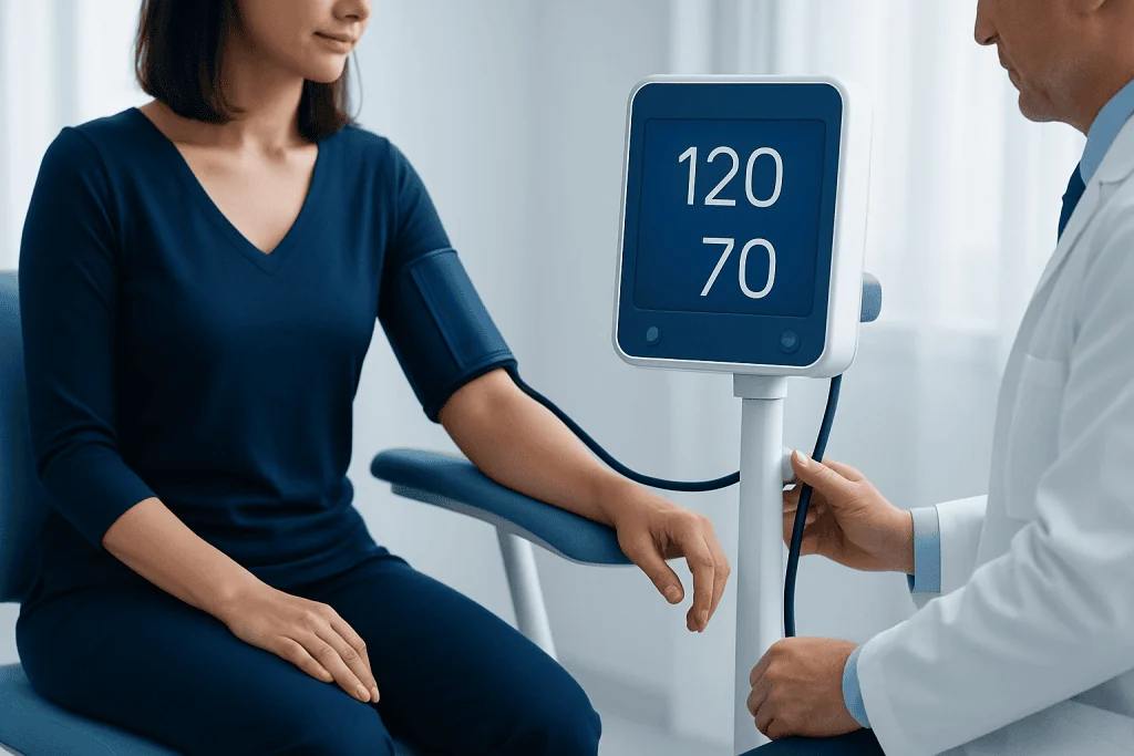 How blood pressure is classified — 120/70 blood pressure