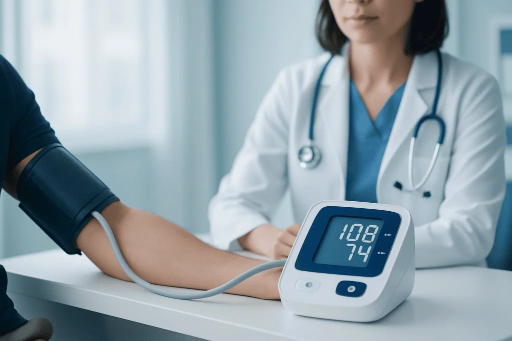 How blood pressure is classified — 108/74 blood pressure