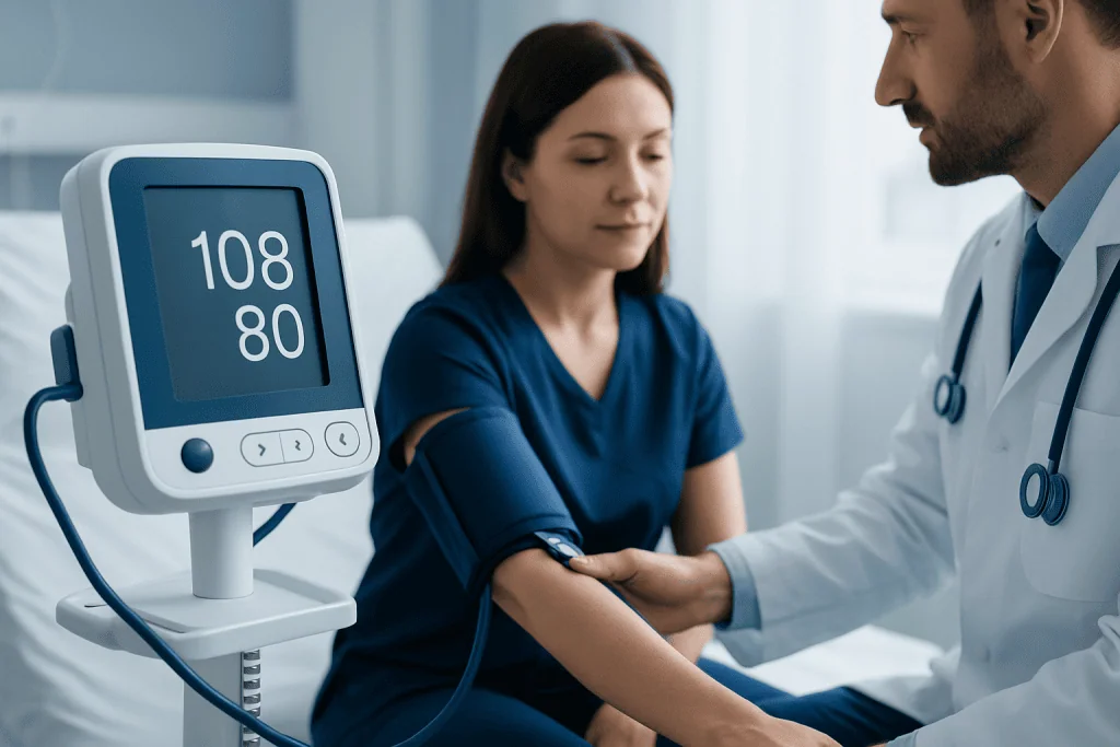How blood pressure is classified — 108/80 blood pressure
