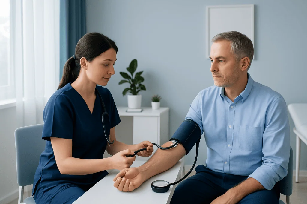 How blood pressure is measured correctly — blood pressure checks