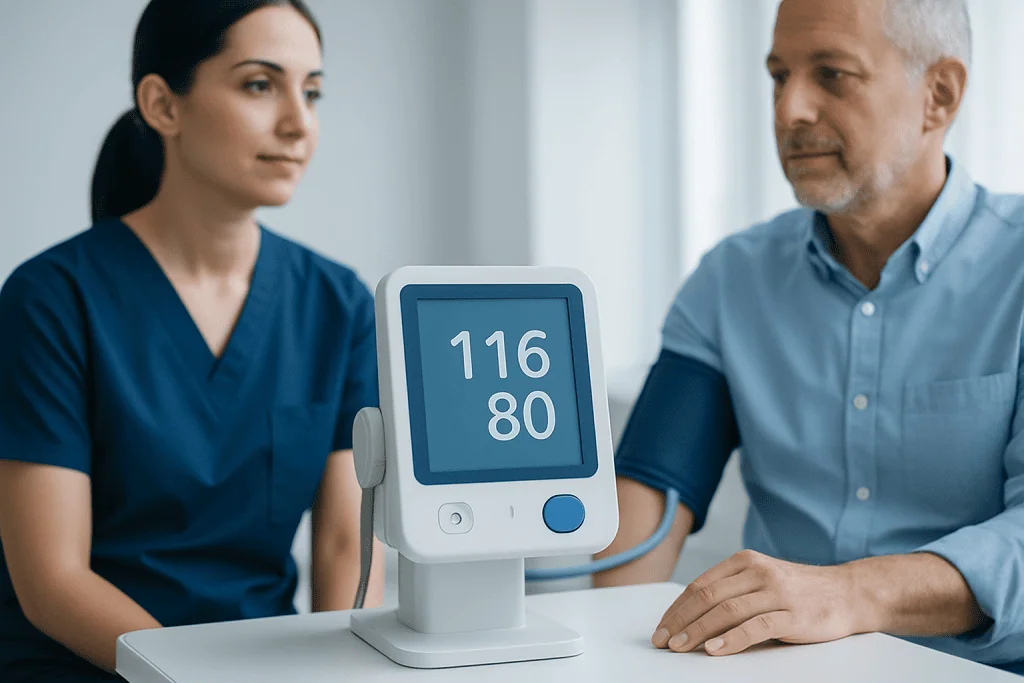 How blood pressure readings are classified — 116/80 blood pressure