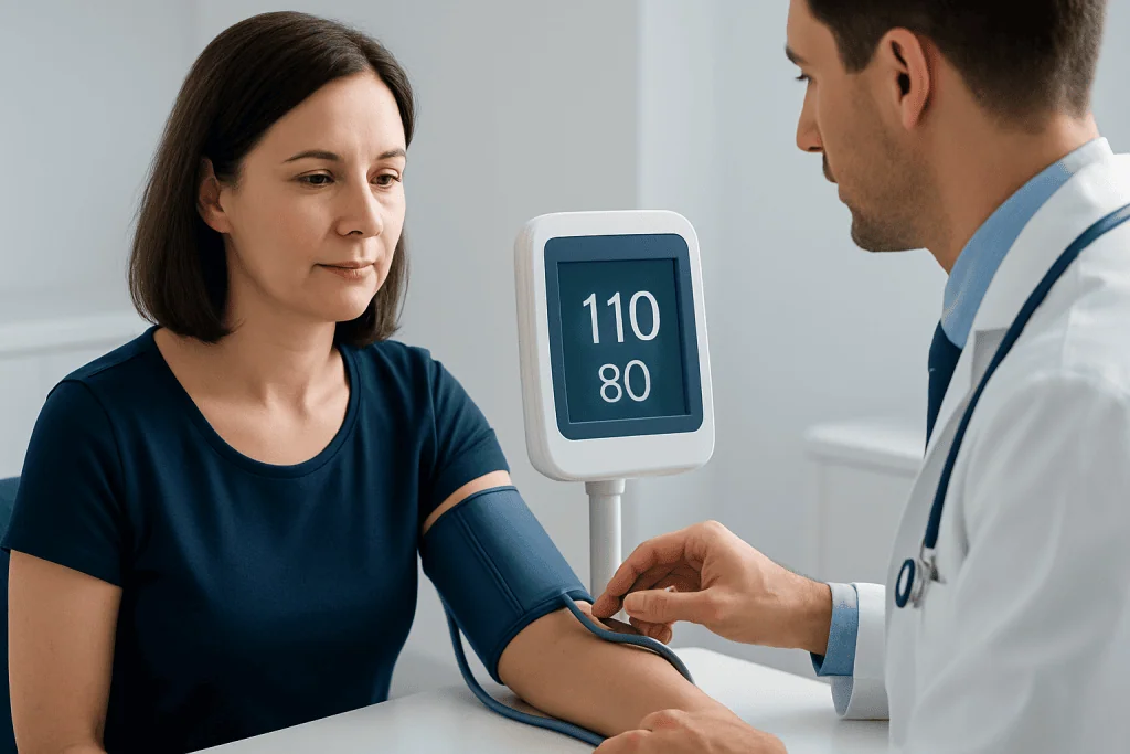How blood pressure readings are classified — 110/80 blood pressure