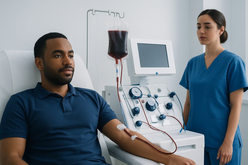 How blood transmitted infections spread — blood transmitted
