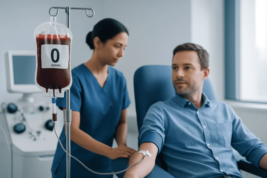 How Blood Types Work — universal donor blood type