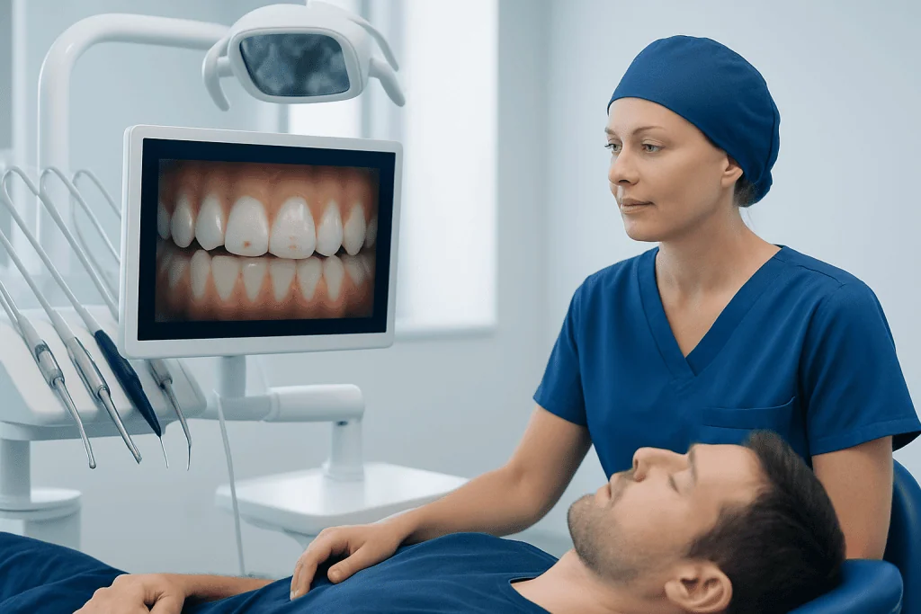 How Brown Spots Can Look and Feel — brown spots on teeth