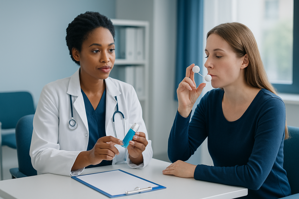 How budesonide is taken and why technique matters — budesonide