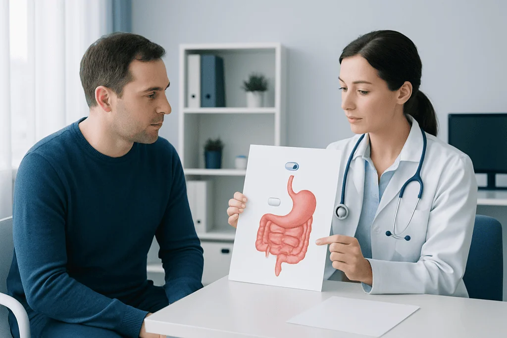 How capsule endoscopy works: step by step — capsule endoscopy