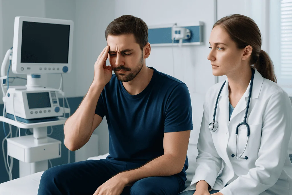 How concussion symptoms can feel in daily life — concussion