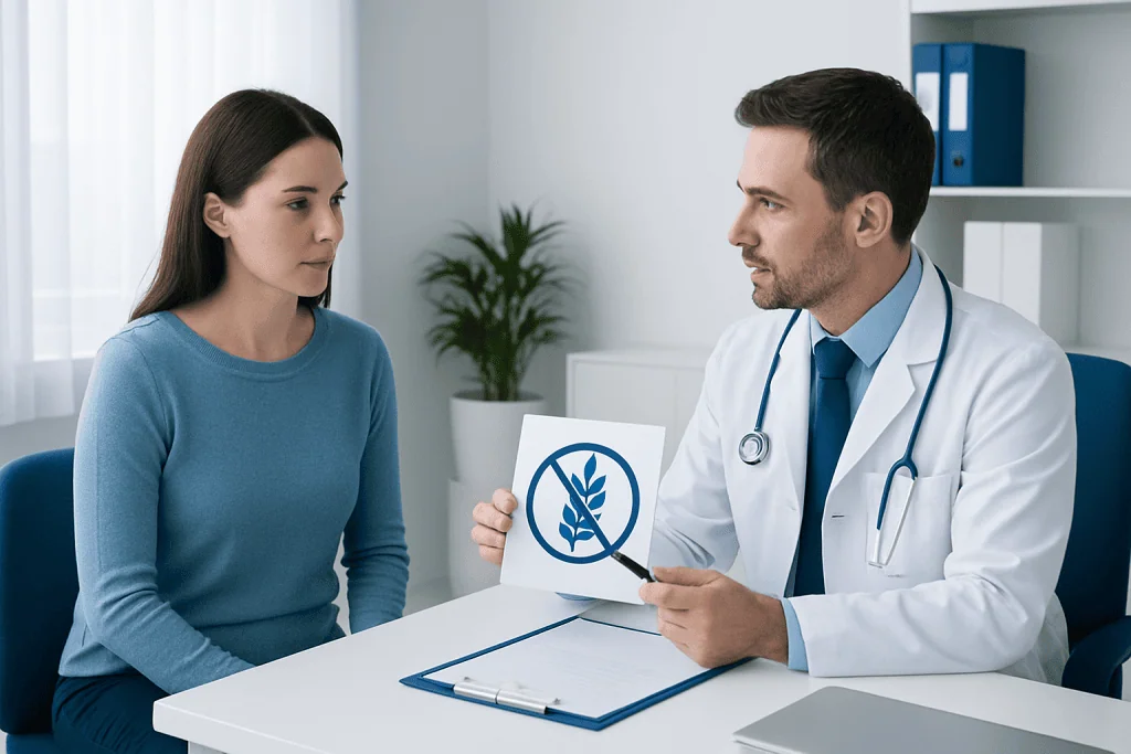 How doctors evaluate possible gluten intolerance — gluten intolerance test