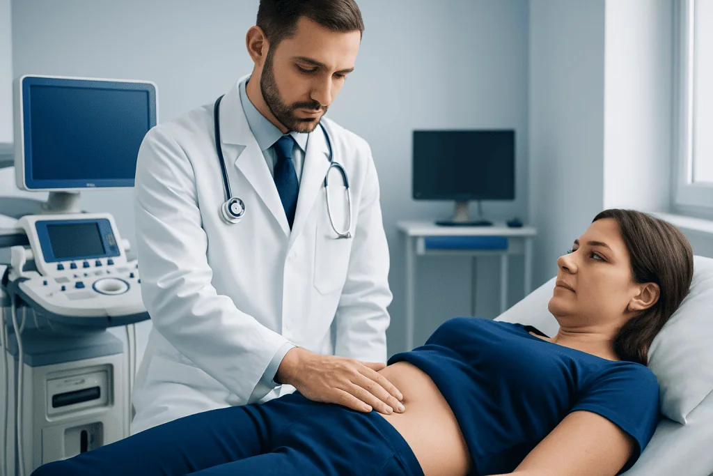 How doctors test for Murphy sign — murphy sign