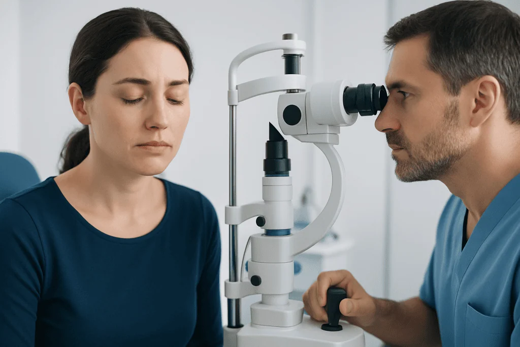 How epiphora can feel and look — epiphora
