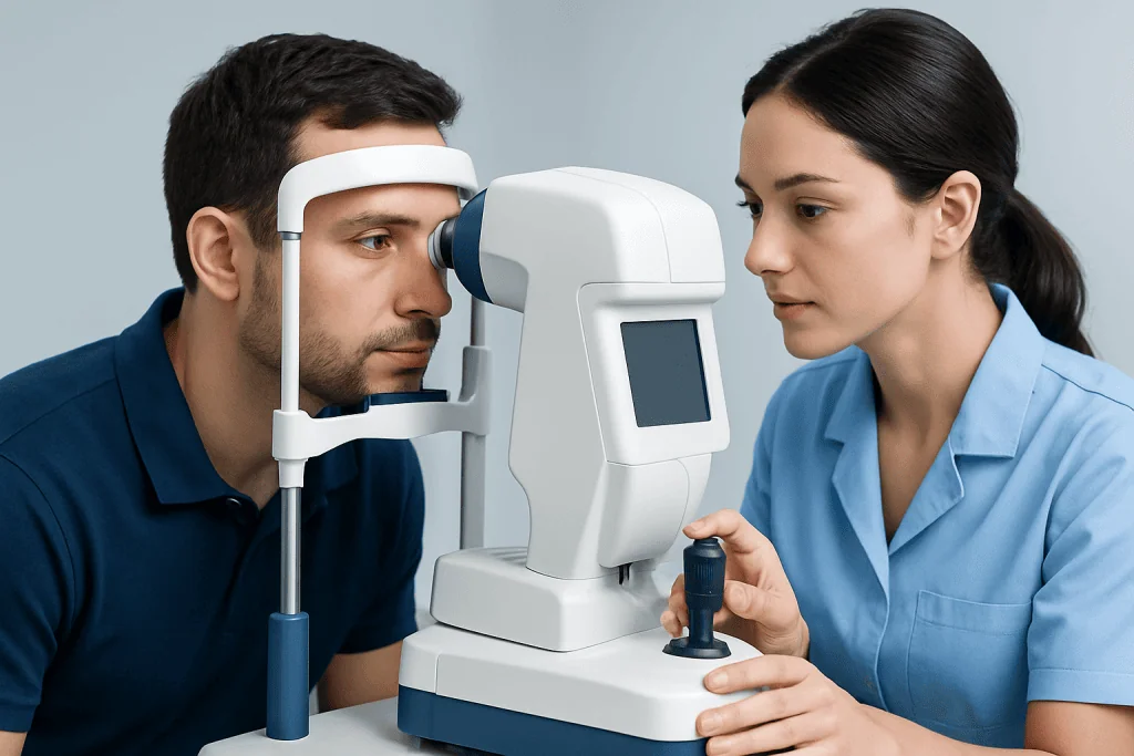 How eye pressure is measured and why it can vary — average normal eye pressure
