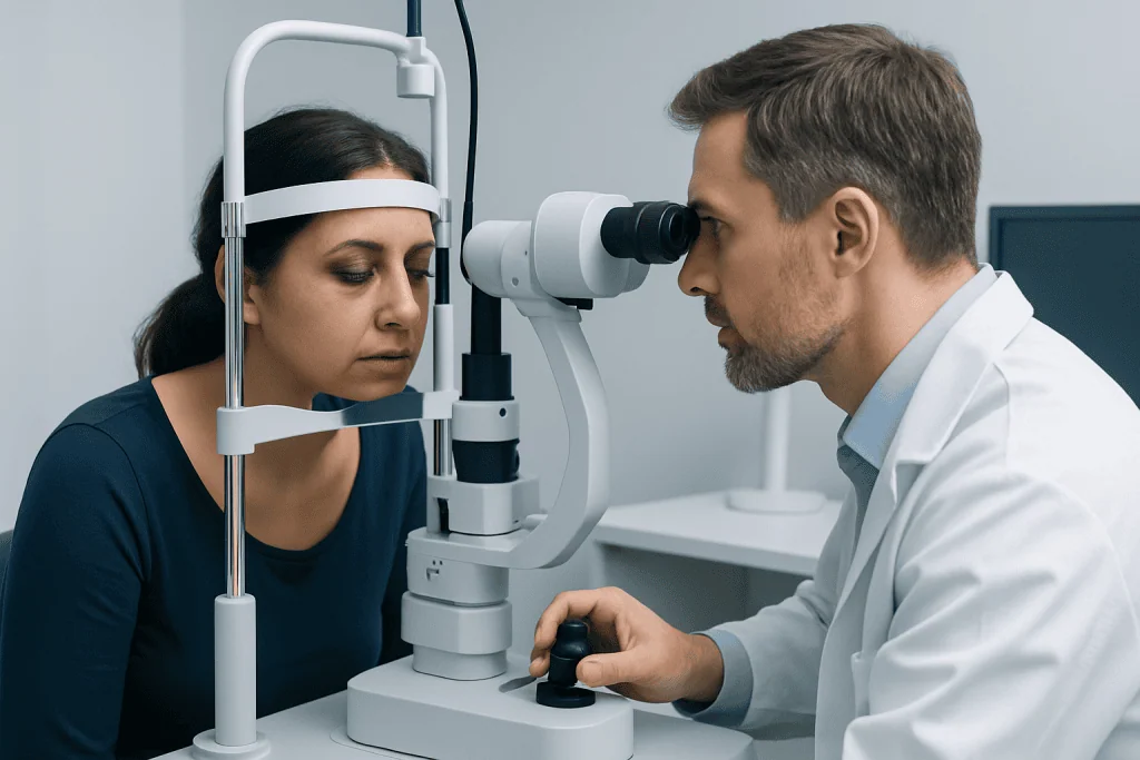How eyelid blackening can look and feel — eyelid blackening