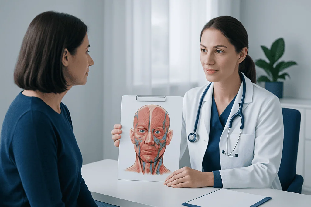 How Face Muscles Work With the Nerves — face muscles