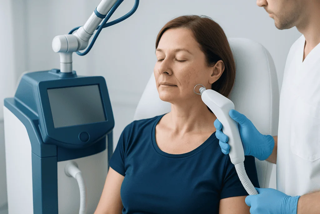 How facial spider veins look and feel — spider veins on face
