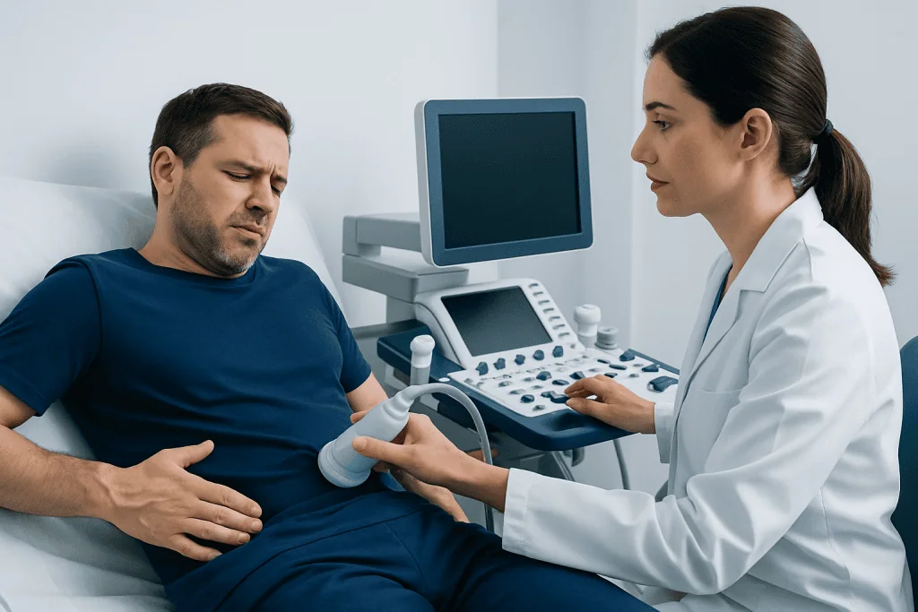 How flank symptoms can feel — flank