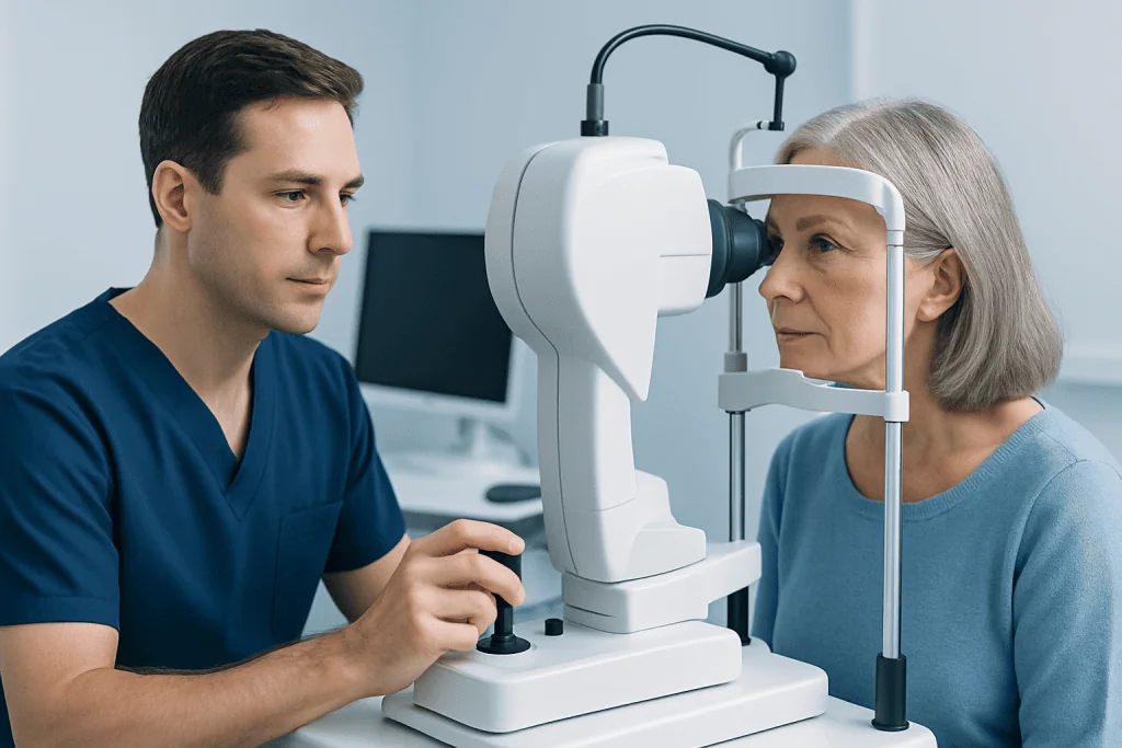 How fluorescein angiography works — dye fa