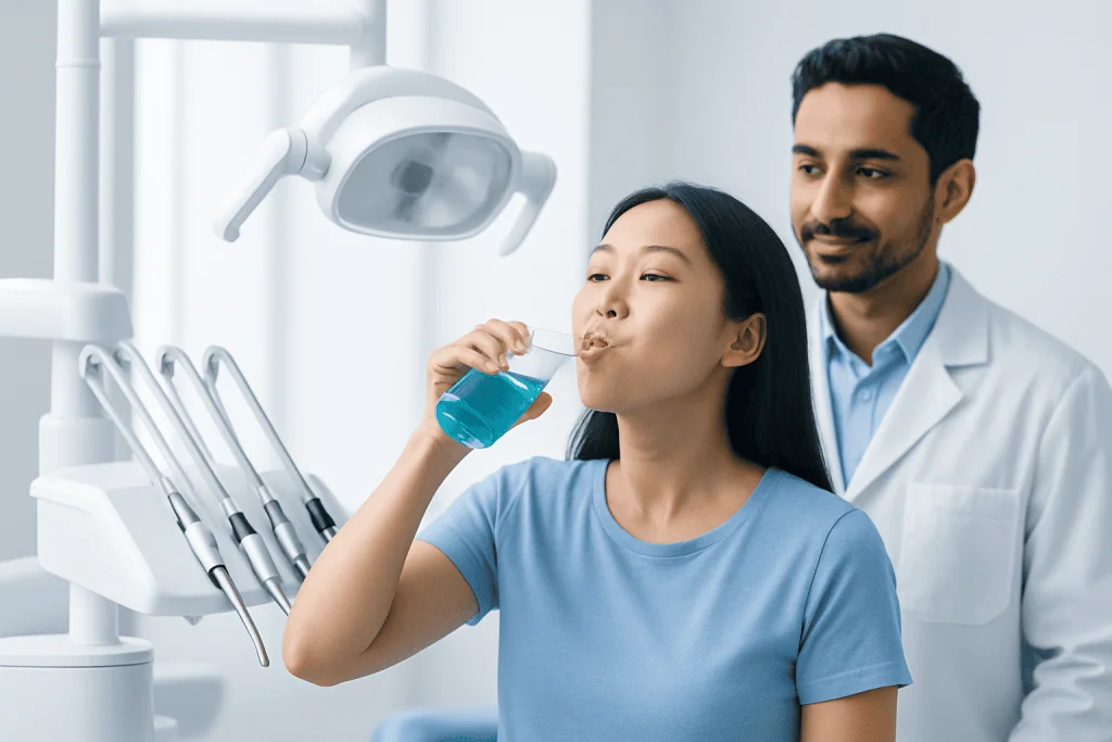 How fluoride protects teeth — fluoride mouthwash