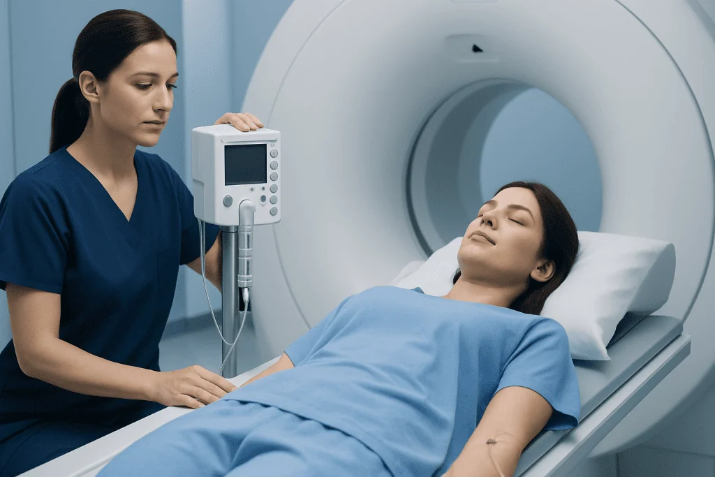 How gadolinium contrast works during an MRI — gadolinium