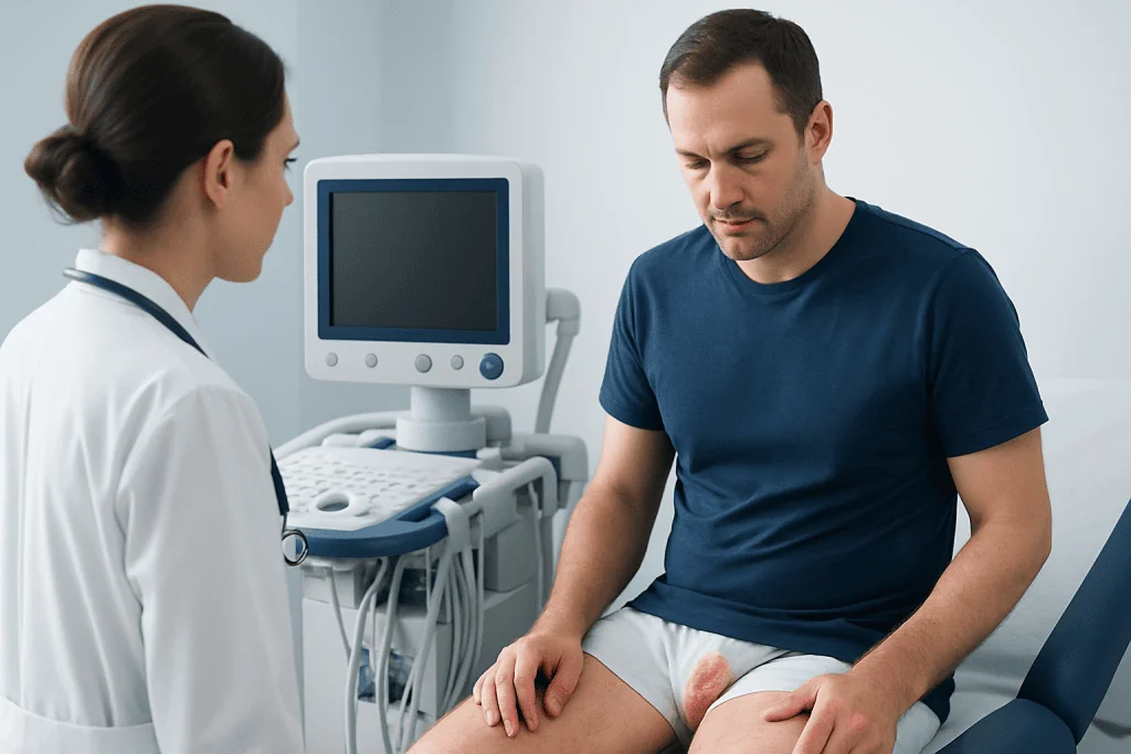 How genital psoriasis can feel and look — genital psoriasis