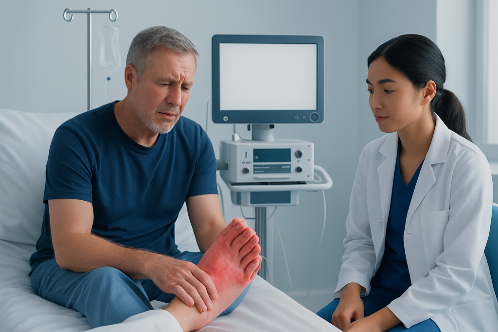 How gout feels and what a flare usually looks like — over the counter nsaids for gout