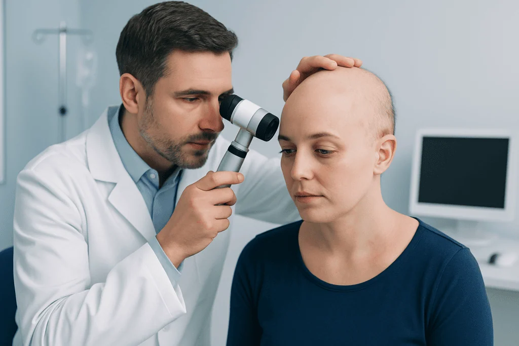 How hair loss may appear — heralopecia