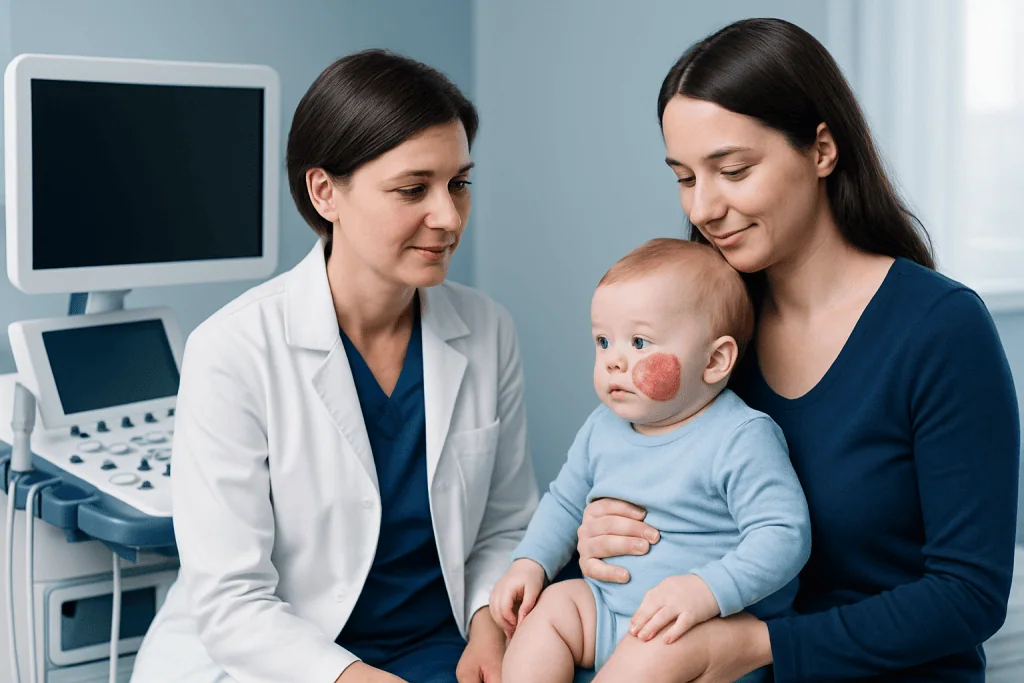 How hemangiomas appear and change over time — hemangioma