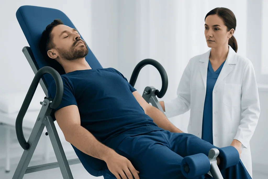 How Inversion Therapy Works — bad back inversion table