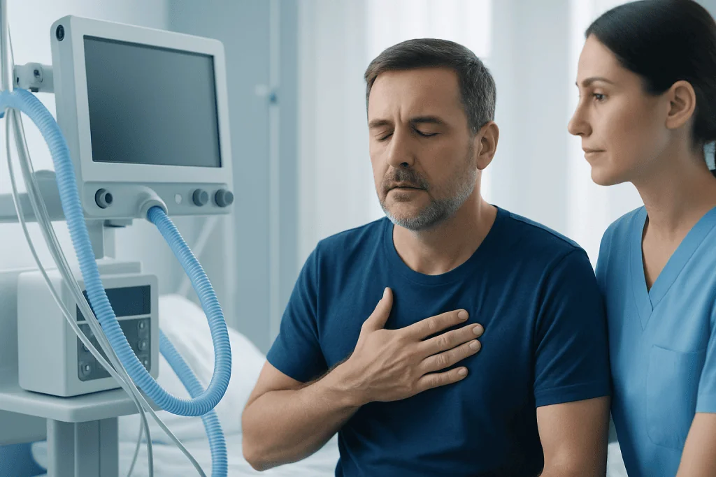 How It Can Feel: Common Symptoms and Patterns — sore chest breathing