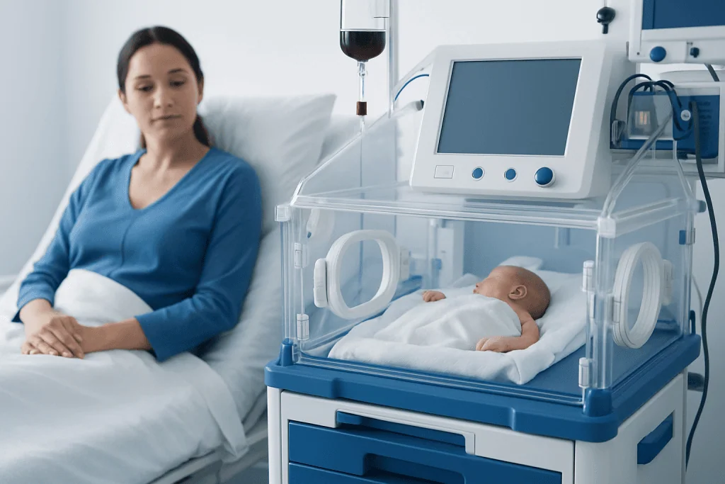 Hemolytic Disease of the Newborn: Symptoms, Causes, and Treatment Options 2 How it develops in pregnancy and after birth — hemolytic disease of the newborn