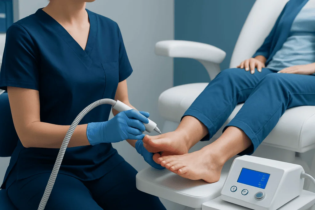 How It Differs From a Standard Pedicure — medical pedicure